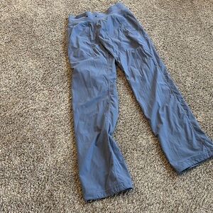 - Lululemon  SHADE BLUE dance studio pant, mid rise, regular.